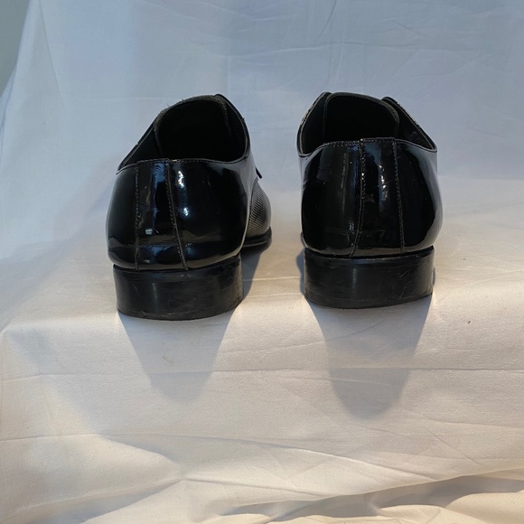 KENZO Men’s Black Patent Leather Shoes Sz 9.5 - Picture 5 of 11